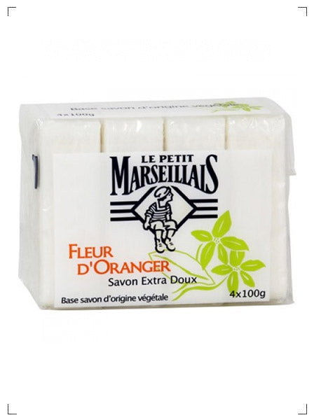 Le Petit Marseillais SAVON EXTRA DOUX, 固形石けん×4個入り ル プチ マルセイエ