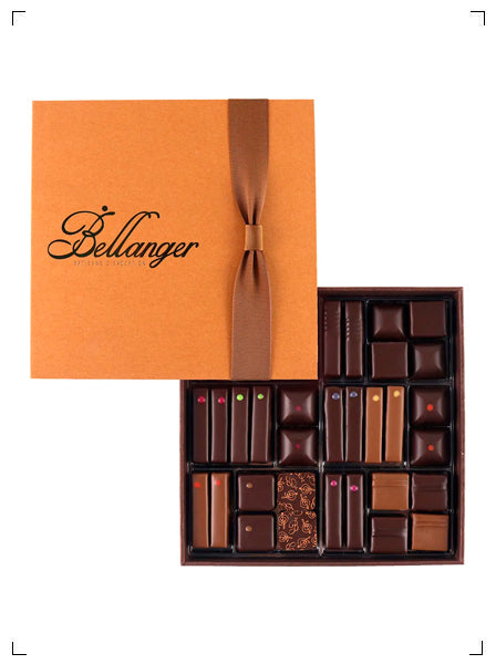 Bellanger Chocolatier BALLOBOITE N&L T3, アソート ショコラ 72個入り ベランジェ
