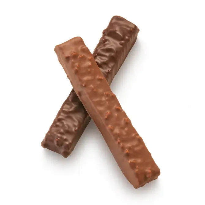 Barre rocher croustillante chocolat noir