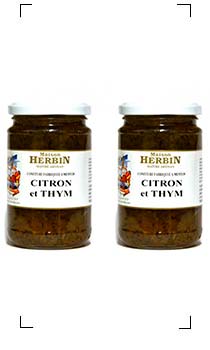 Maison Herbin / CONFITURE CITRON-THYM