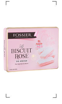 Fossier / BISCUITS ROSES DE REIMS BOITE METAL