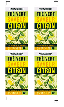 Monoprix / THE VERT SAVEUR CITRON
