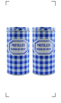 Pastille de Vichy / MAISON MOINET CARREAUX VICHY