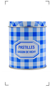 Pastille de Vichy / MAISON MOINET BOITE CARREAUX VICHY