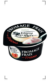 Isigny Ste Mere / FROMAGES FRAIS FRAISES