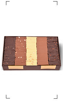 Roy Chocolatier / PETITS CARRES CHOCOLAT 5SAVEURS AU CHOIX