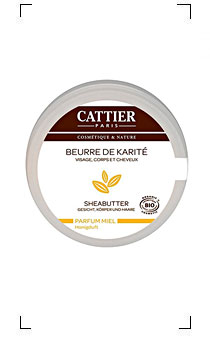 Cattier / BEURRE DE KARITE PARFUM MIEL