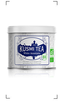 Kusmi Tea / WHITE ANASTASIA BIO BOITE METAL