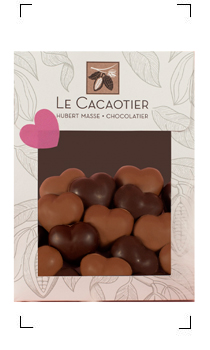 Le Cacaotier / COEURS GIANDUJA MIXTE
