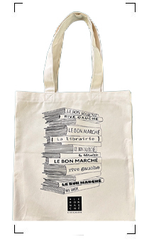 Le Bon Marche / BON MARCHE TOTE BAG LIBRAIRIE GRAND