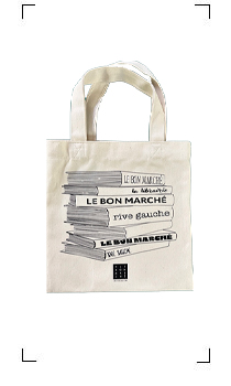 Le Bon Marche / BON MARCHE TOTE BAG LIBRAIRIE PETIT