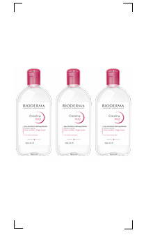 Bioderma / CREALINE H2O SOLUTION MICELLAIRE X 3 PIECES