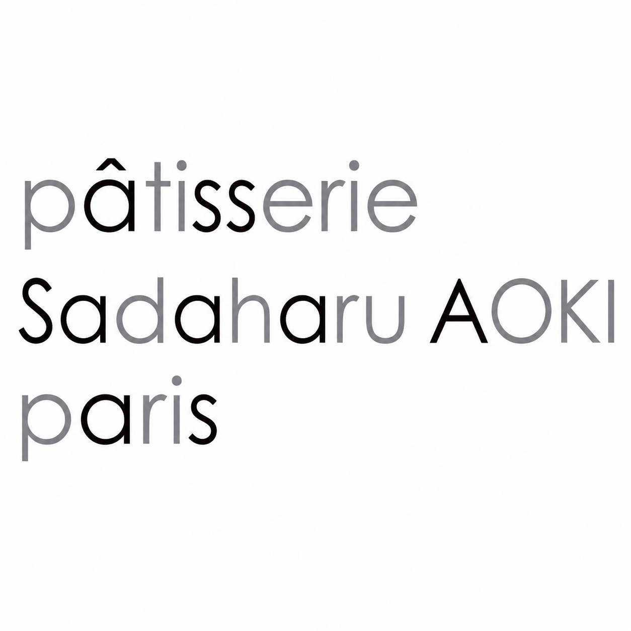 Patisserie Sadaharu Aoki