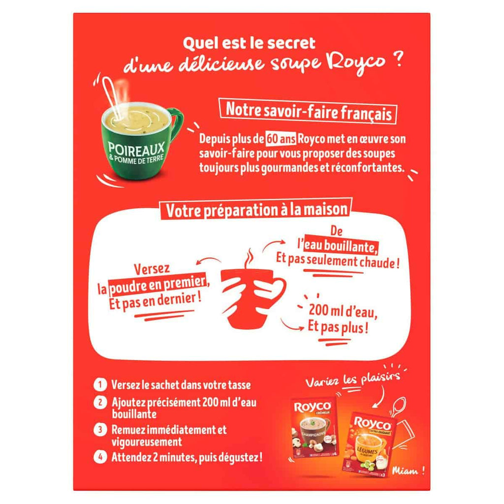 Soupe Velouté Pomme de Terre Poireaux Petit Pois