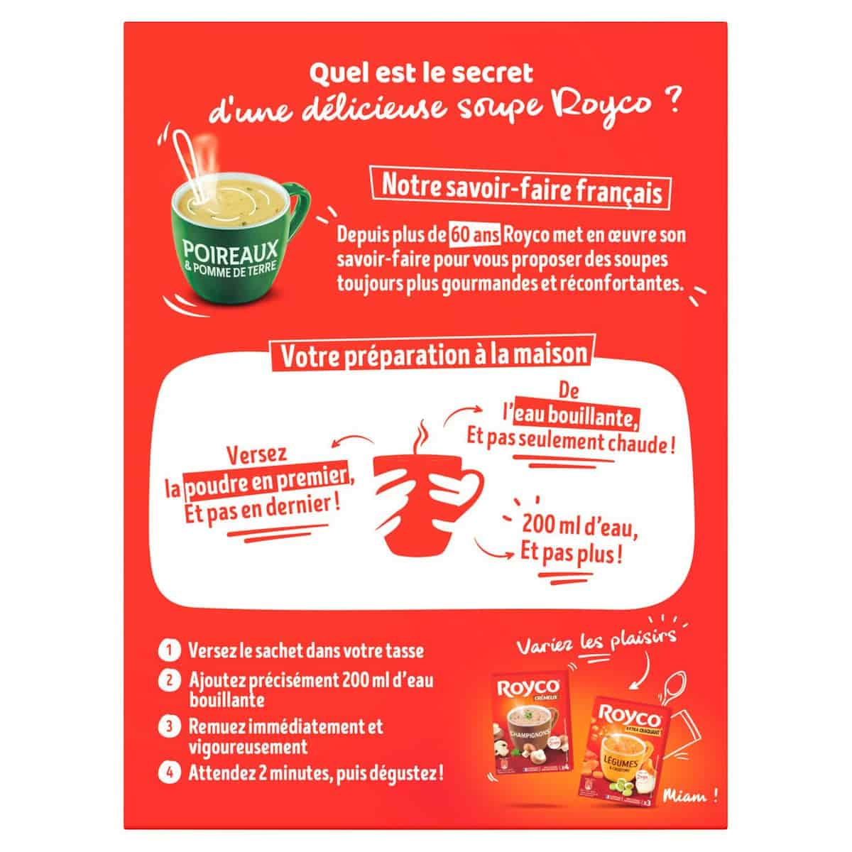 Soupe Velouté Pomme de Terre Poireaux Petit Pois