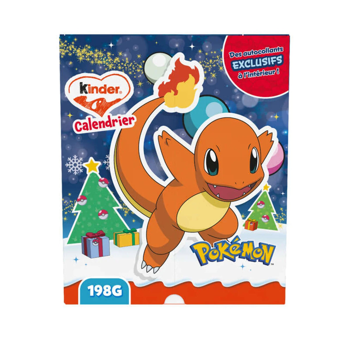 Kinder Calendrier Pokémon 198g