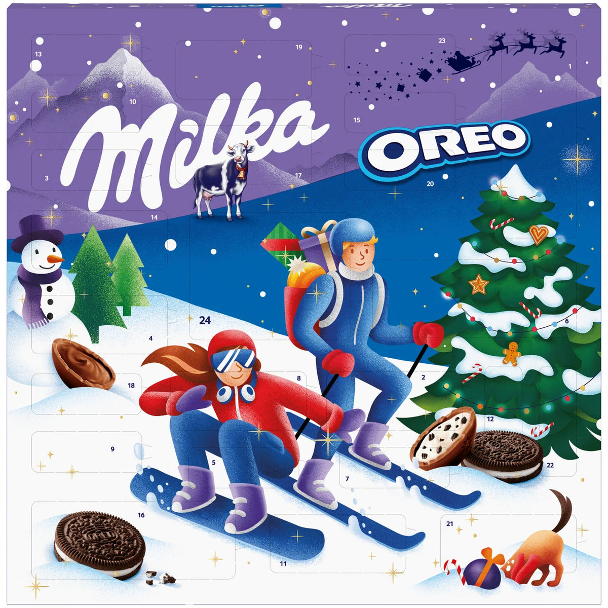 Milka Calendrier de l'avent Oreo 284g