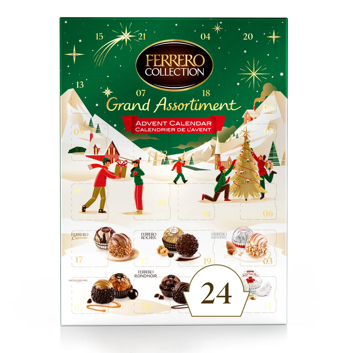 Ferrero Rocher Collection Calendrier de l'Avent 253g