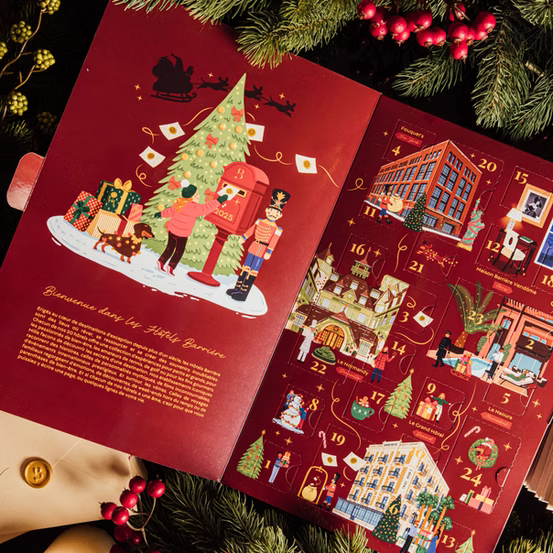 Calendrier de l'Avent Barrière x Christophe ADAM 2025