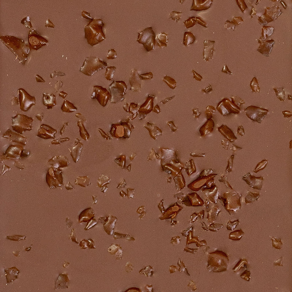 TABLETTE DE CHOCOLAT AU LAIT ÉCLATS DE CARAMEL