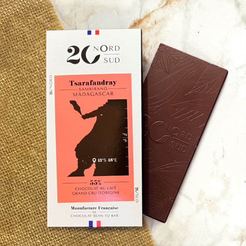 ツァラファンドレイ ミルクチョコレート カカオ55% 60g