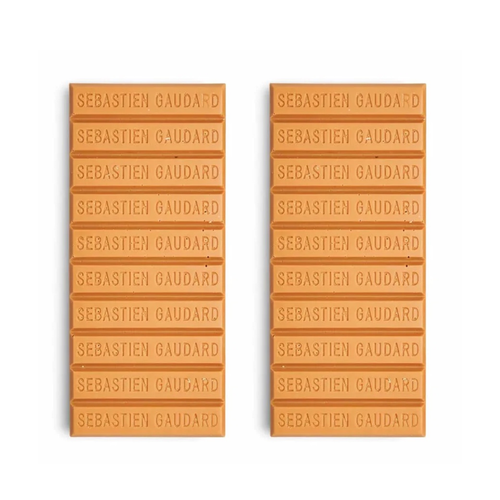 2 TABLETTES PUR IVOIRE CARAMELISE PRALINE CROQUANT