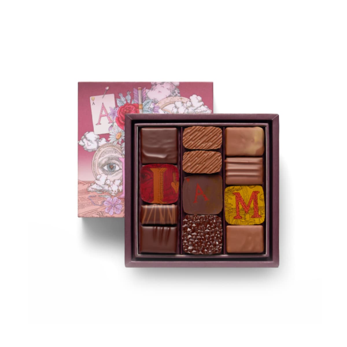 Coffret de bonbons chocolat Valentin 2026