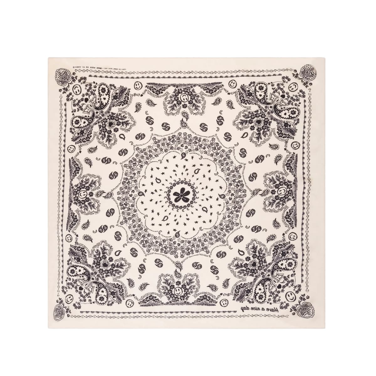 Call It By Your Name | Bandana en Soie - NAVY - Petit Modèle 