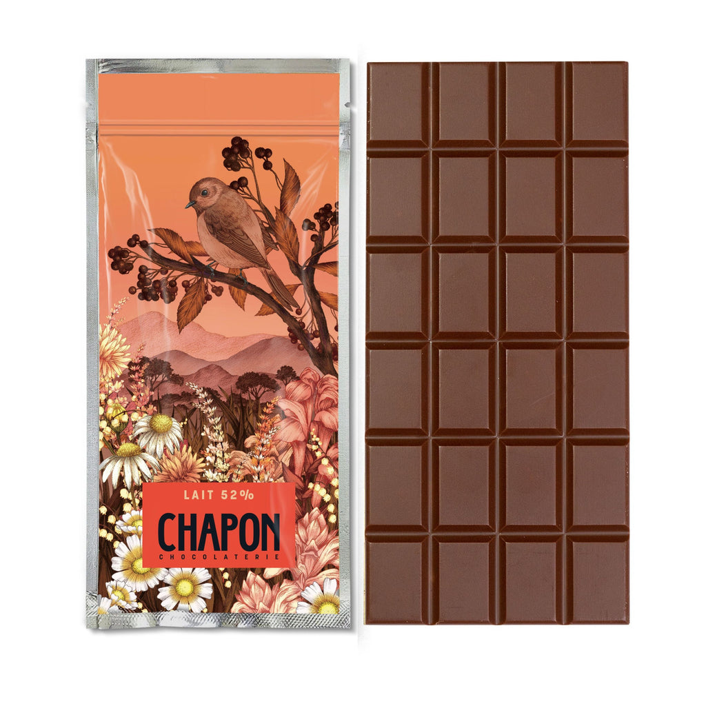 TABLETTE DE CHOCOLAT AU LAIT 52%