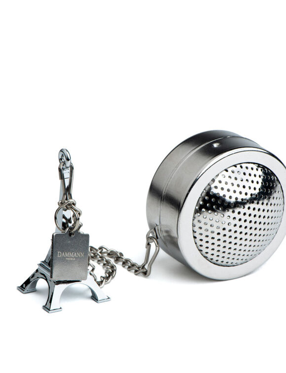 BOULE A THE TOUR EIFFEL EN INOX PERFORE