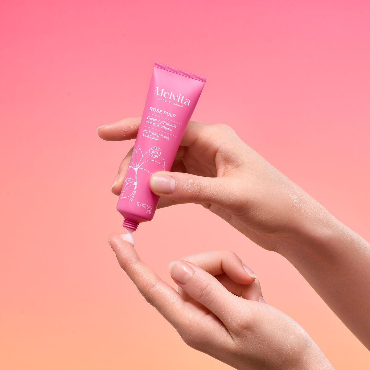 GELÉE HYDRATANTE MAINS & ONGLES ROSE