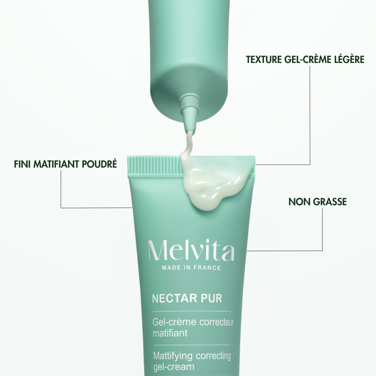 GEL-CRÈME CORRECTEUR MATIFIANT
