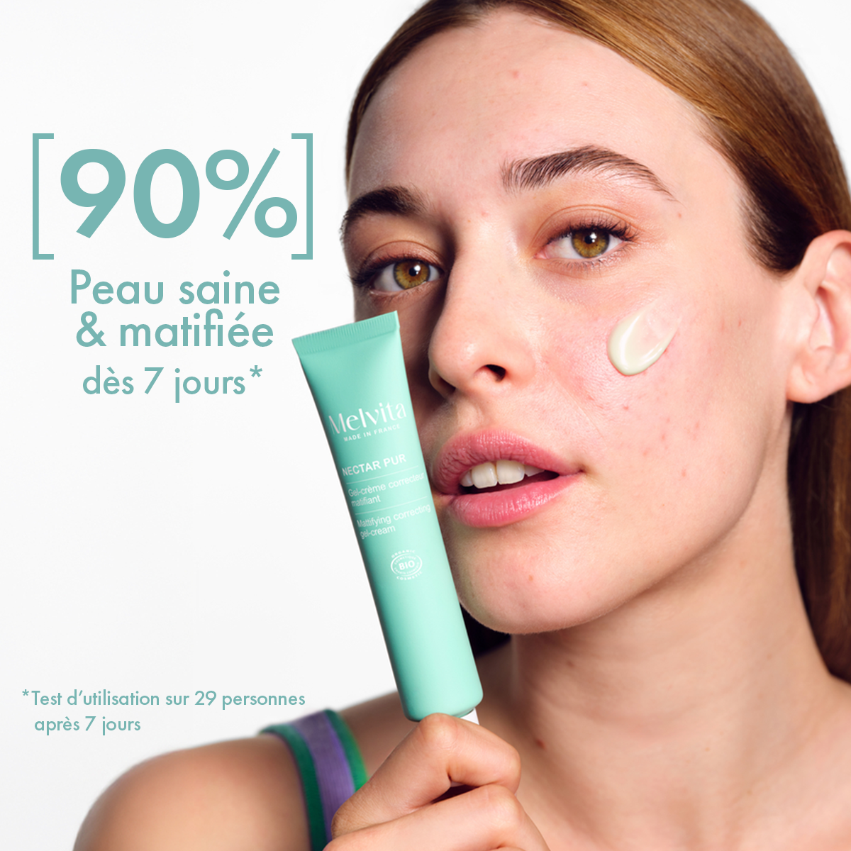 GEL-CRÈME CORRECTEUR MATIFIANT