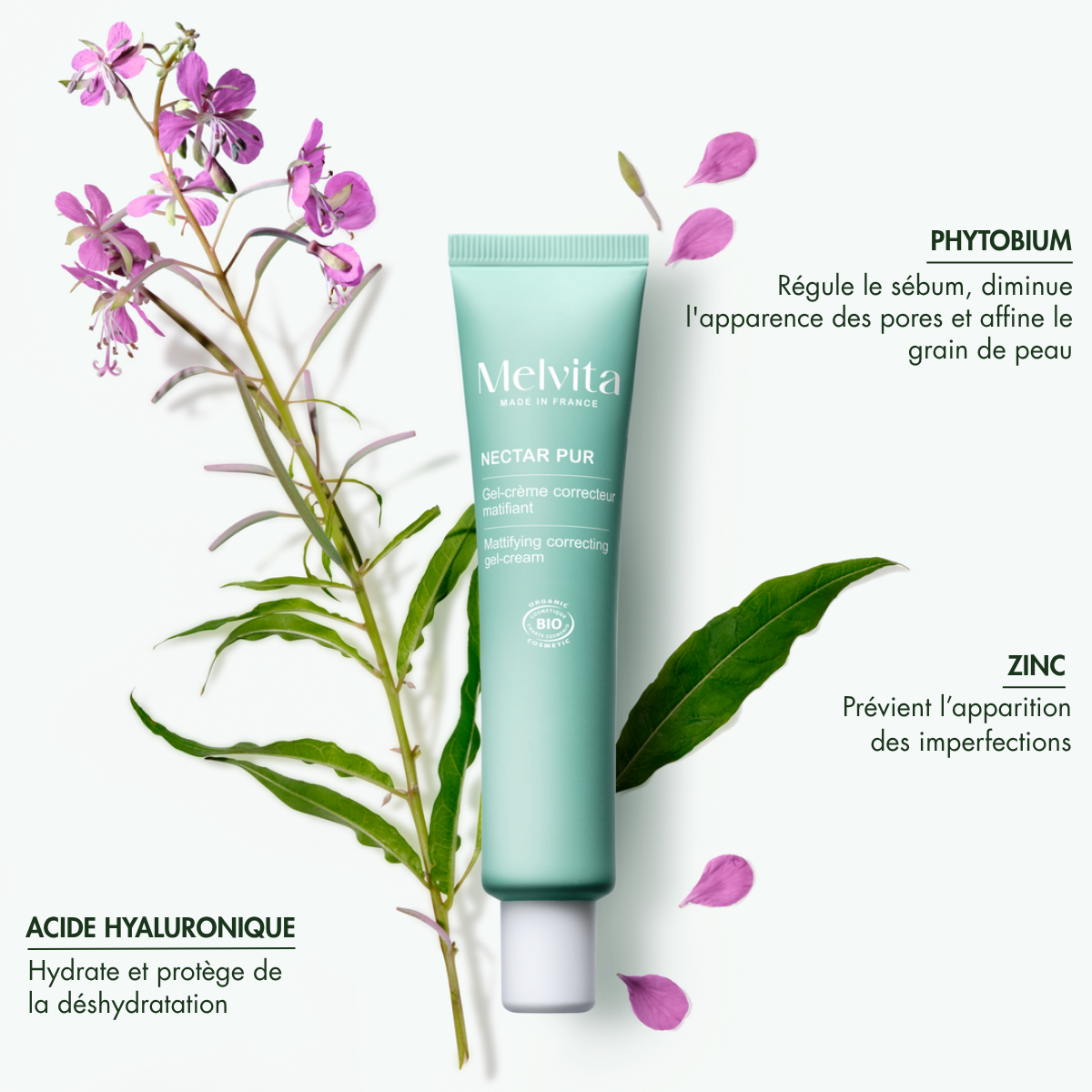 GEL-CRÈME CORRECTEUR MATIFIANT