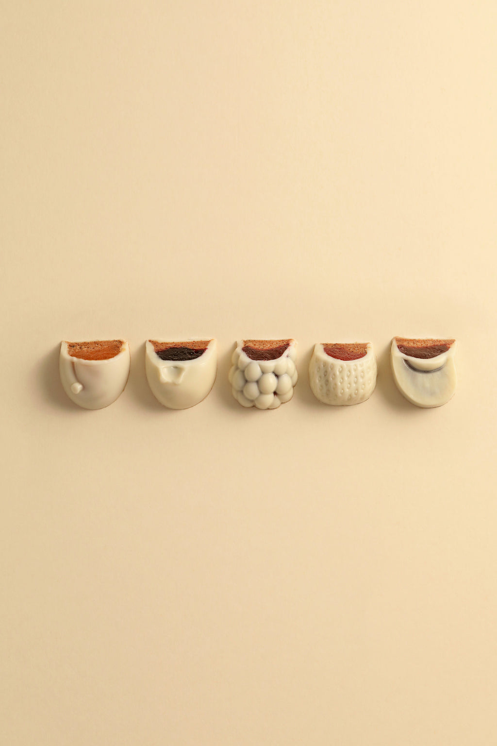 BONBON D'ÉTÉ 5 PIÈCES CHOCOLAT BLANC