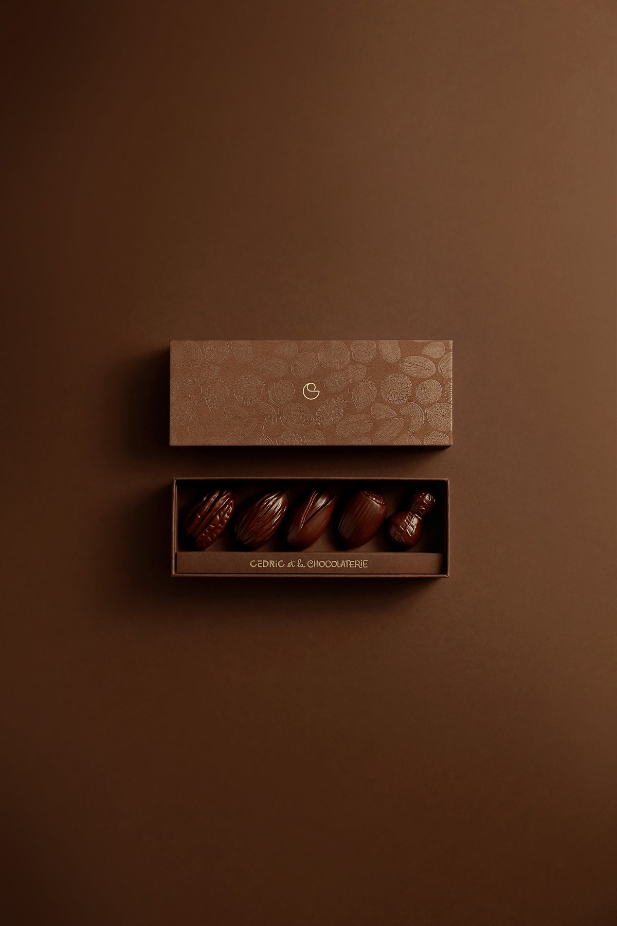 BONBON 5 PIÈCES CHOCOLAT NOIR
