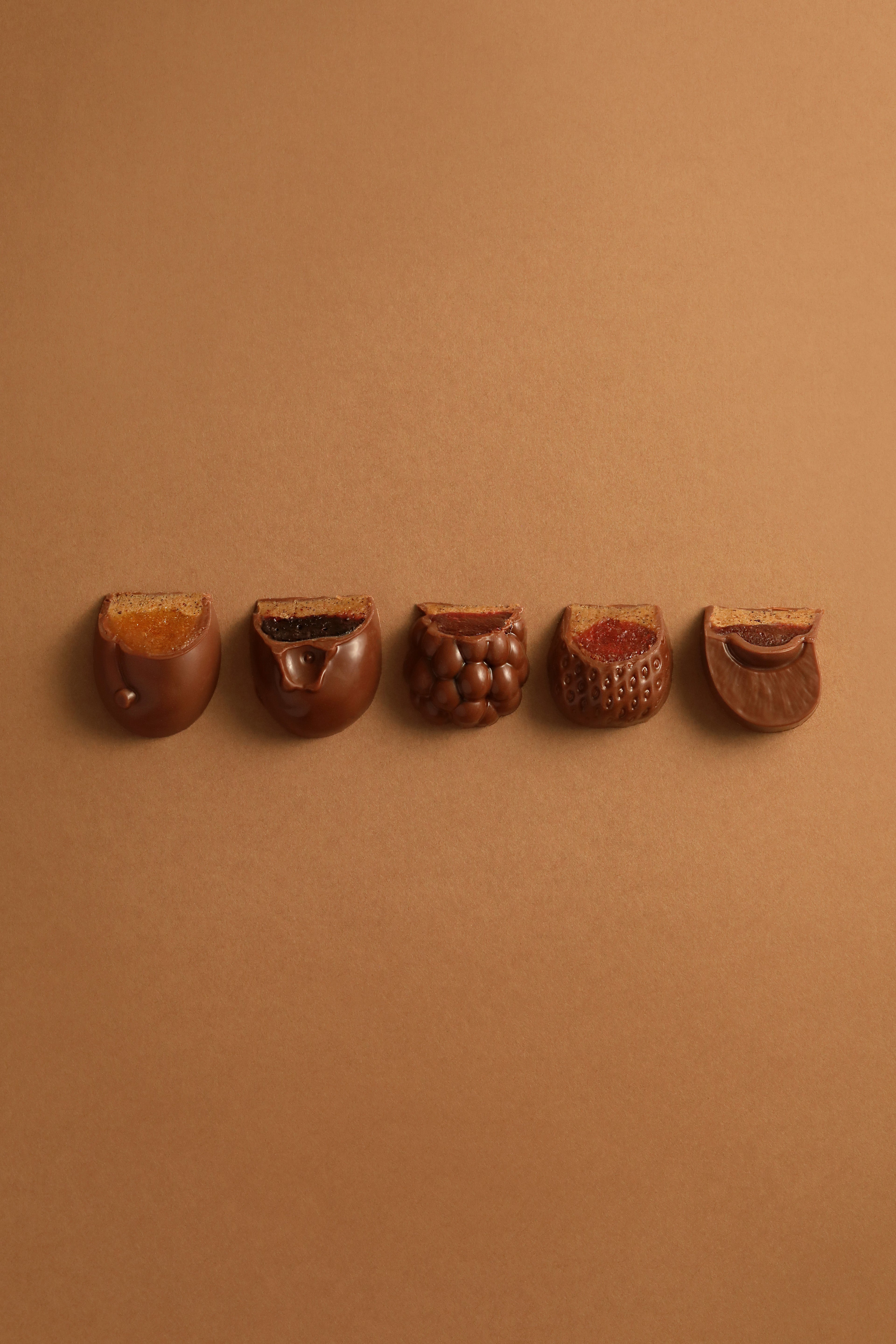 BONBON D'ÉTÉ 5 PIÈCES CHOCOLAT AU LAIT