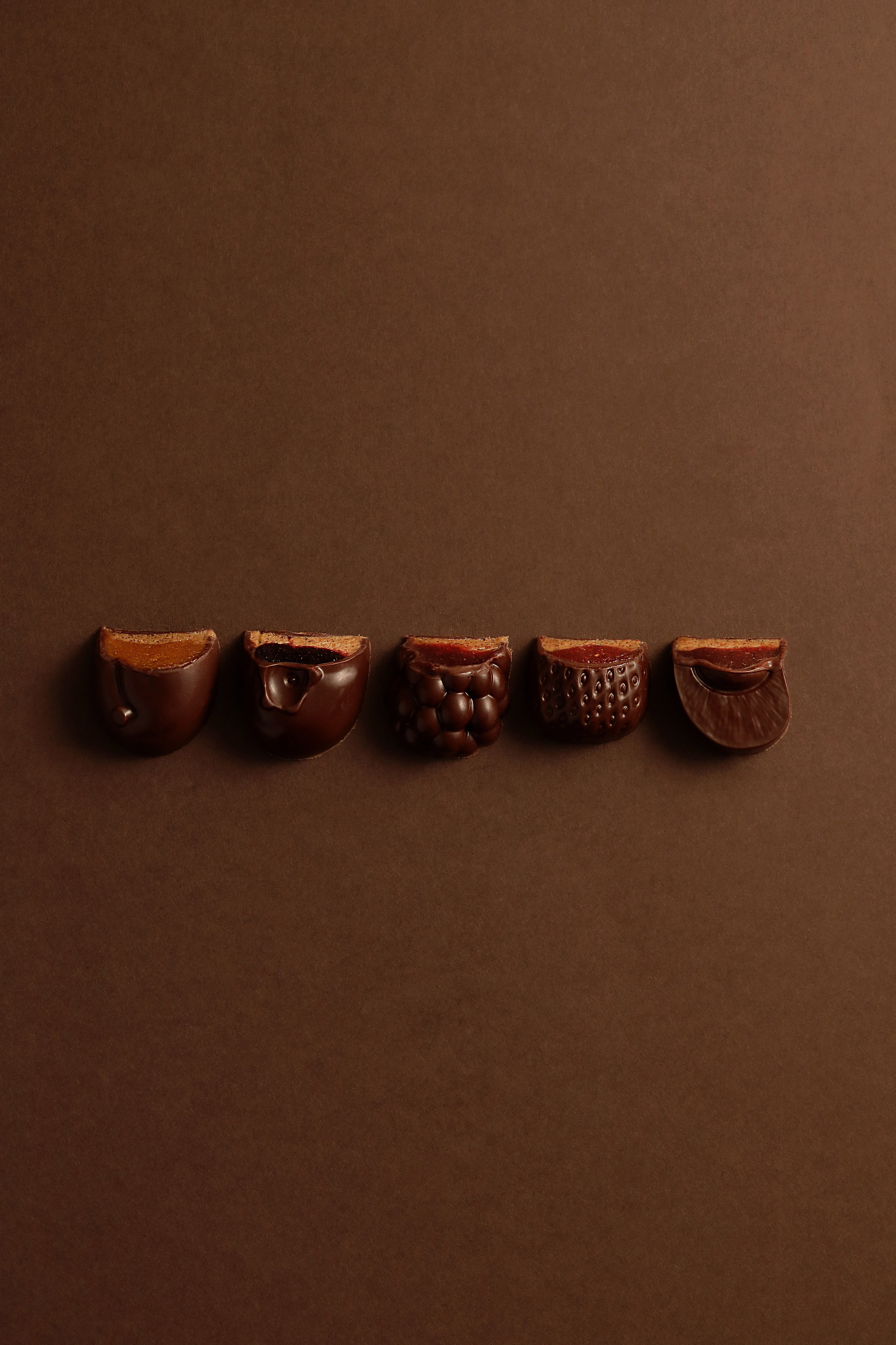 BONBON D'ÉTÉ 5 PIÈCES CHOCOLAT NOIR
