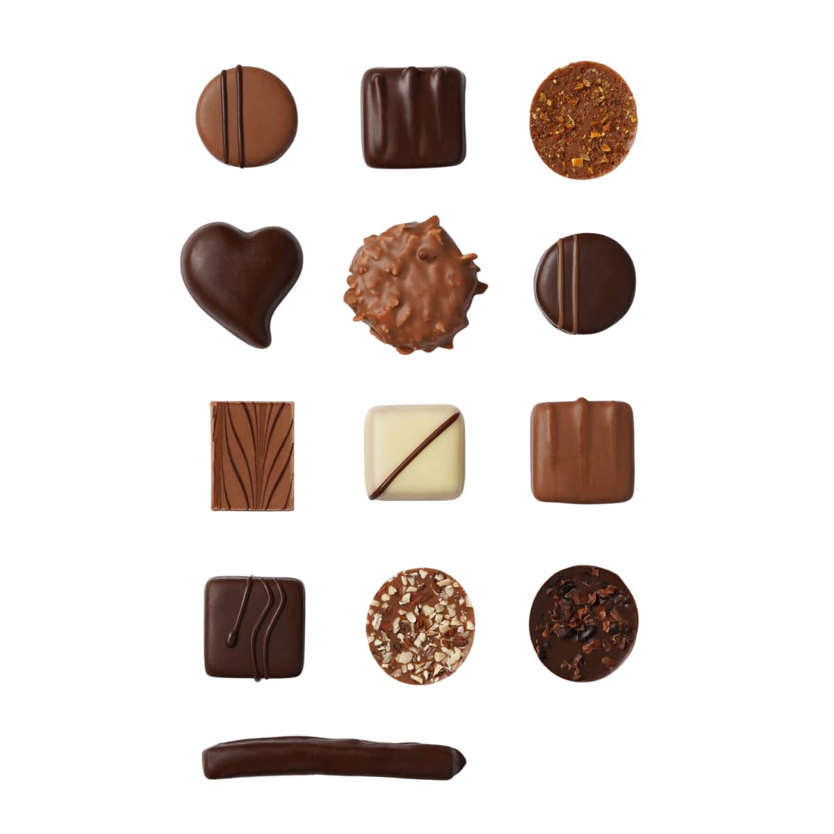 Ballotin 37 bonbons valrhona