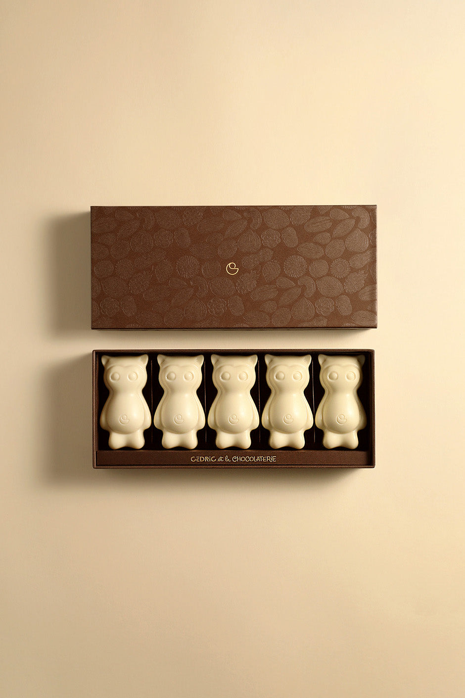 CEDRICO VANILLE 5 PIÈCES CHOCOLAT BLANC