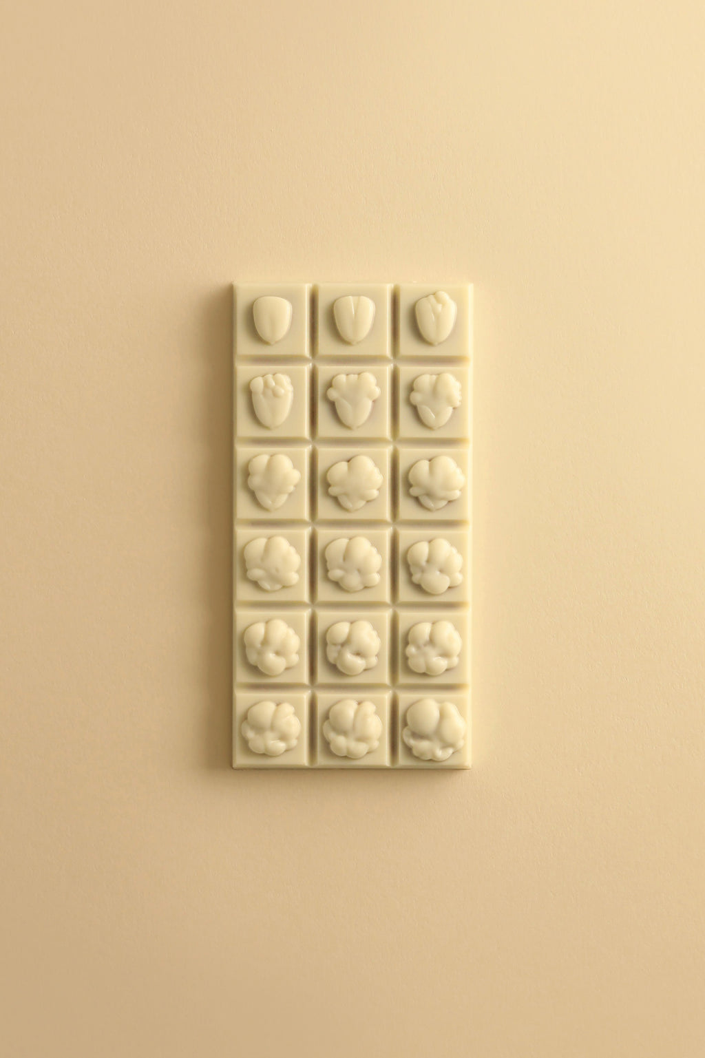 TABLETTE POP CORN CHOCOLAT BLANC