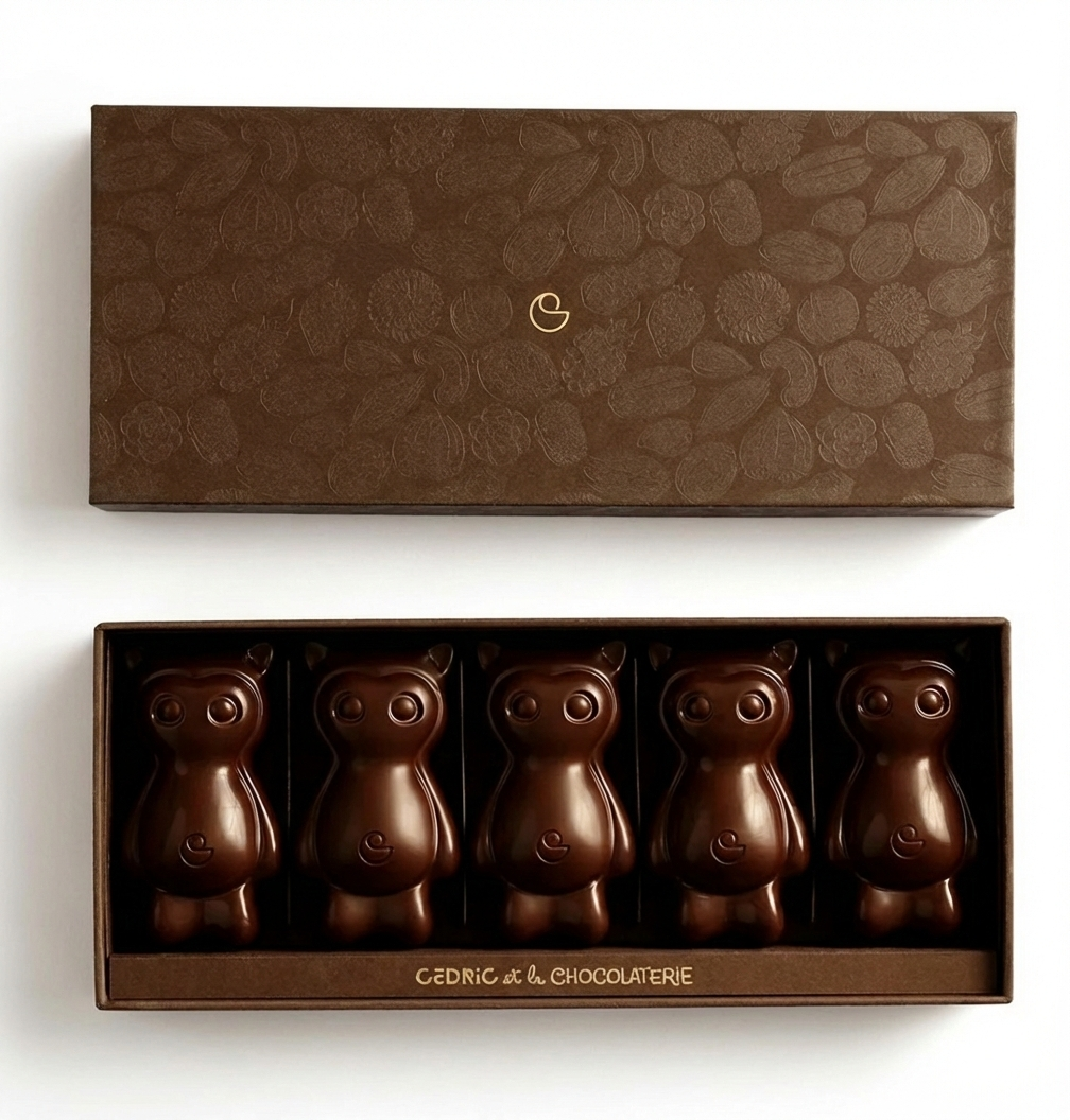 Cedrico chocolate 5 pieces