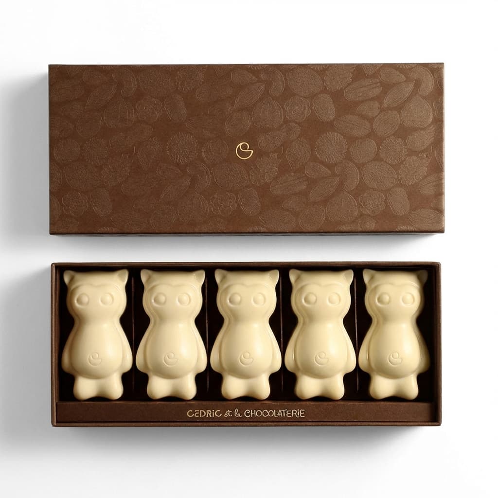 Cedric Grolet | Cedrico chocolate 5 pieces – PARISWAVE.COM