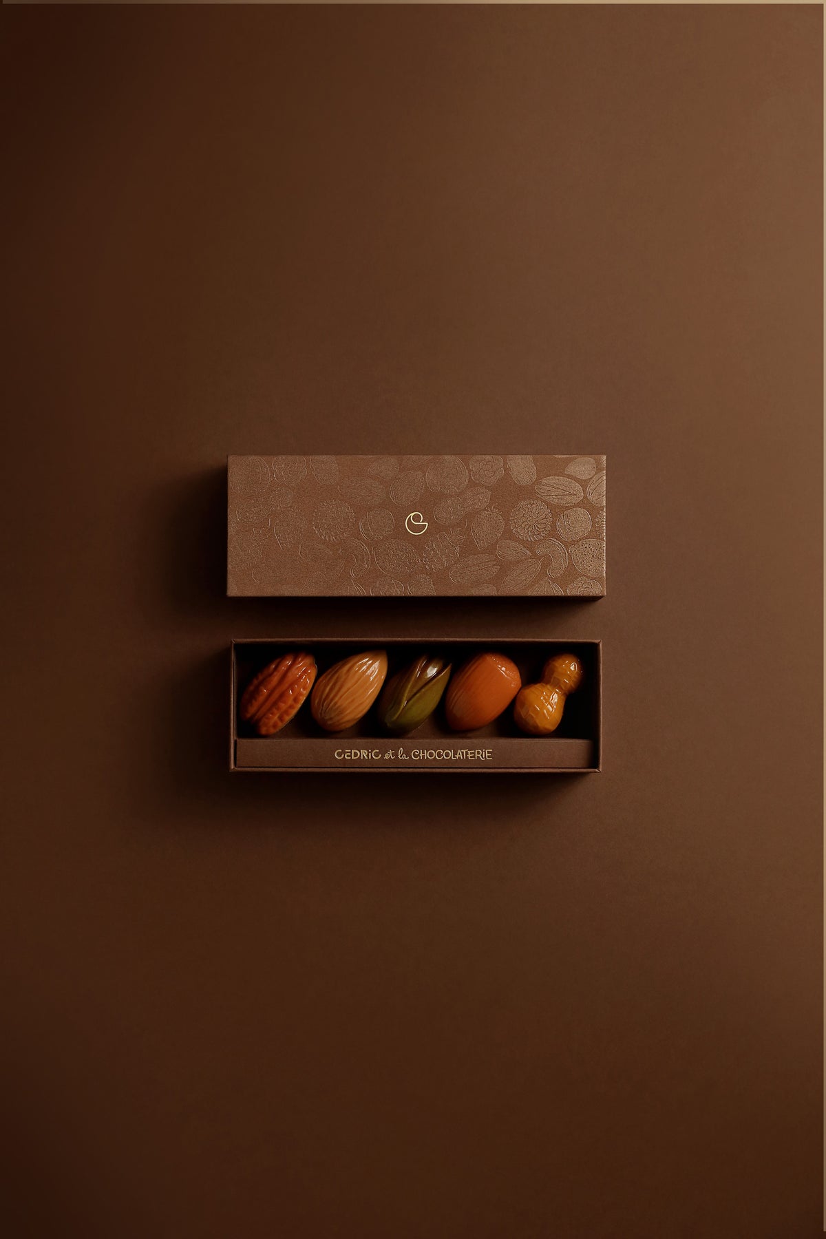 BONBON TROMPE L'ŒIL - 5 PIÈCES CHOCOLAT NOIR
