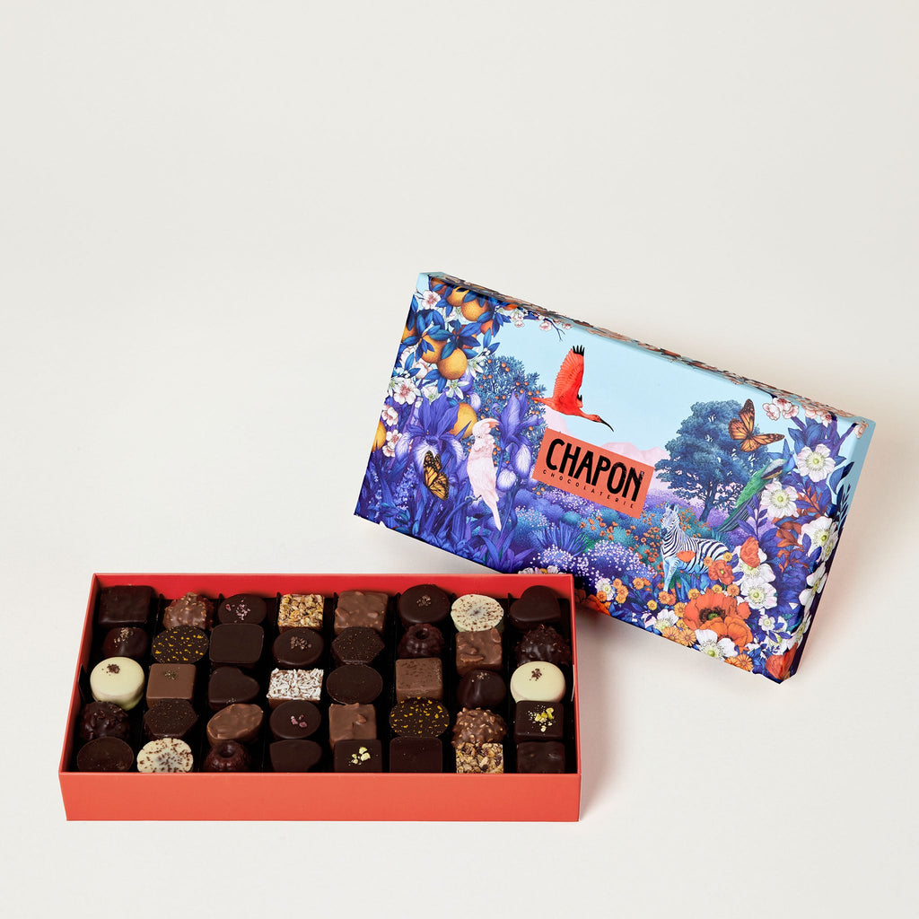 COFFRET 80 CHOCOLATS - JARDIN MERVEILLEUX