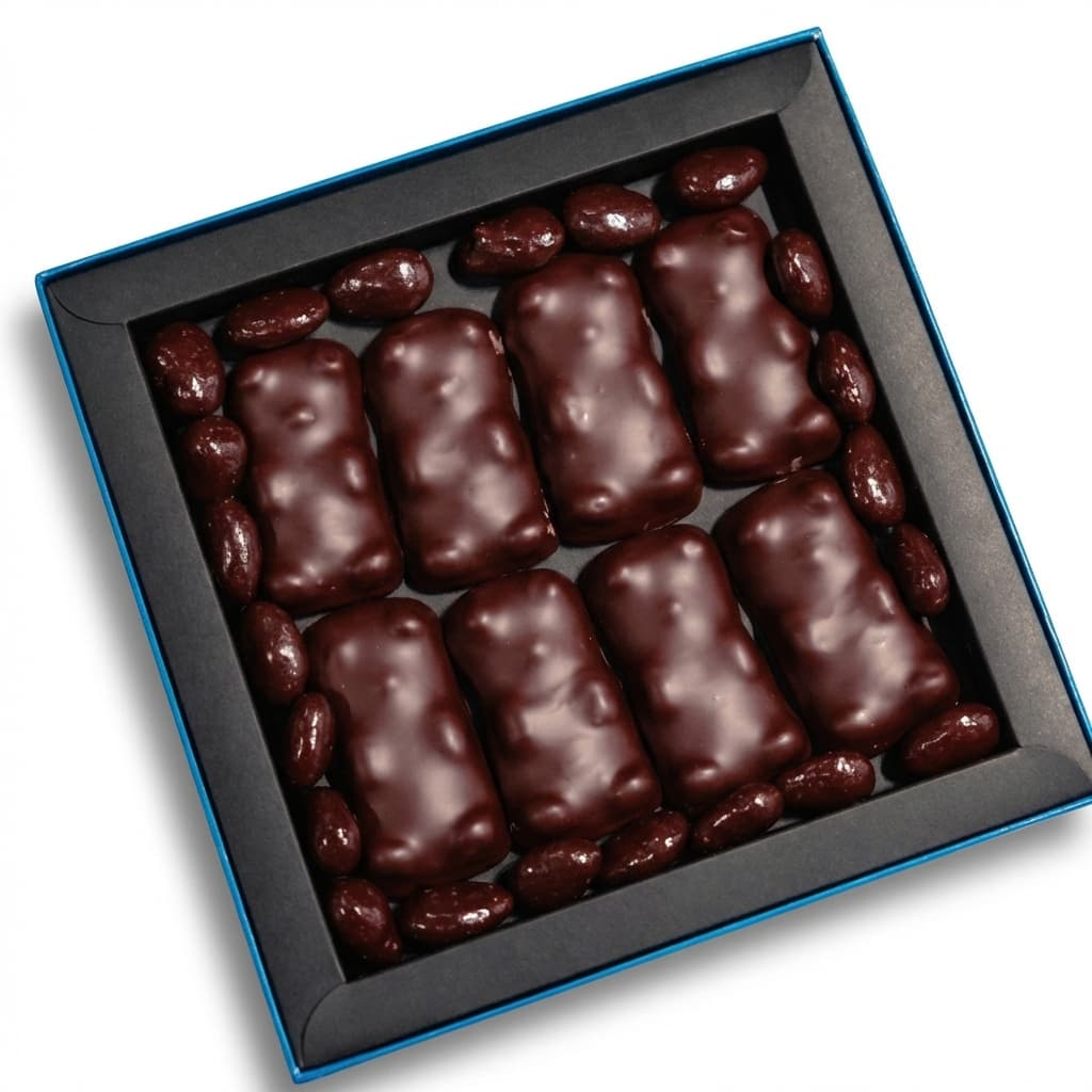 ursons Guimauve Pistache & Amandes Noir