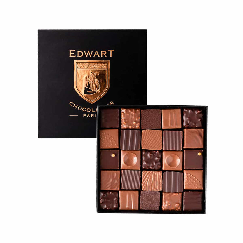 Edwart Chocolatier | Coffret Exclusif Praliné – PARISWAVE.COM
