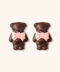DUO D'OURSONS GUIMAUVE LADURÉE - CHOCOLAT NOIR