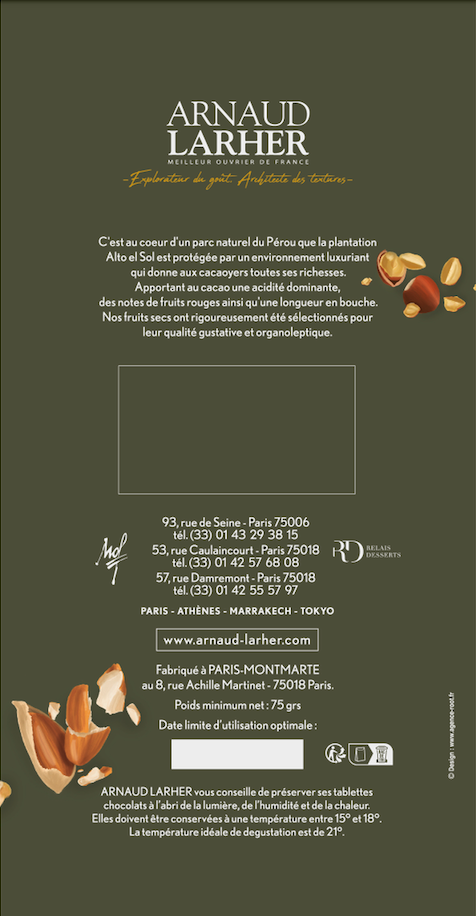 TABLETTE BIO NOISETTES