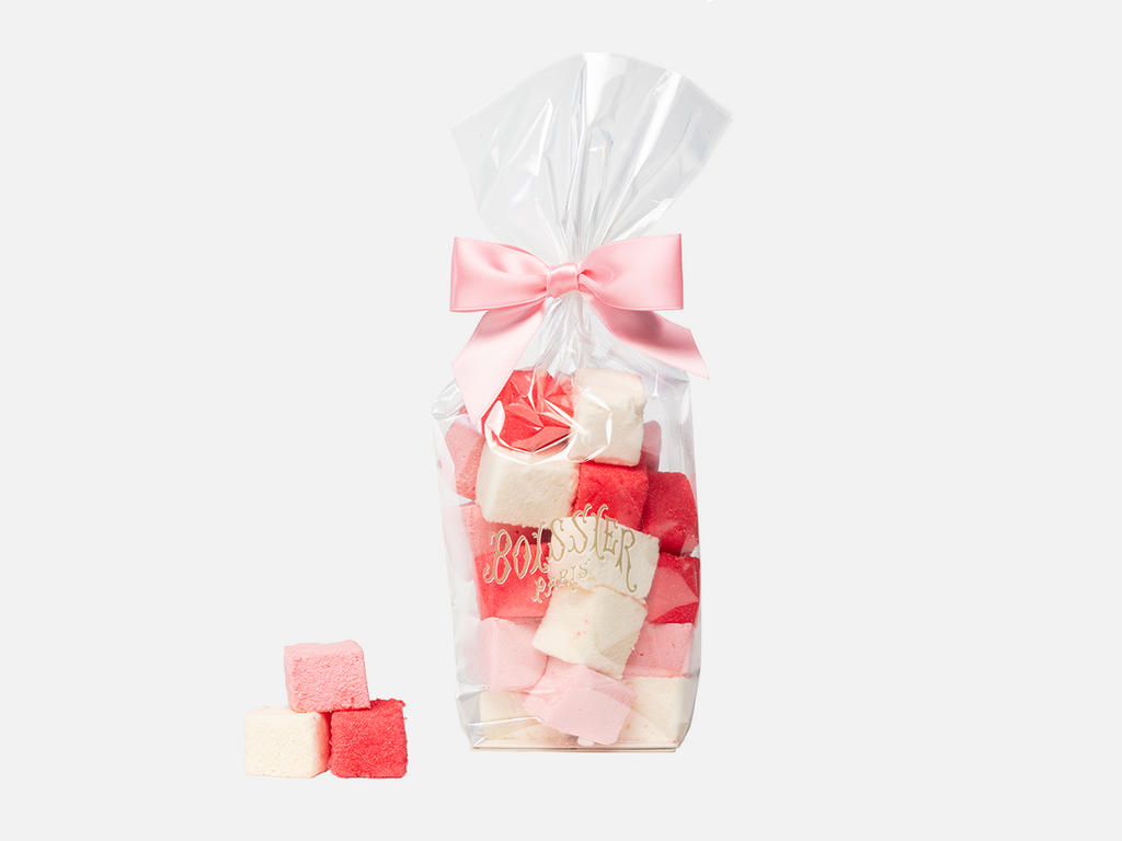 GUIMAUVES FRAISE FRAMBOISE FLEUR D'ORANGER